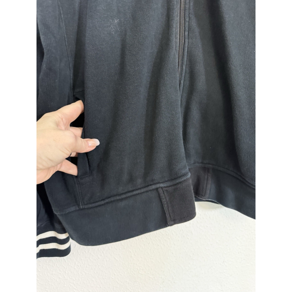 POLO Ralph Lauren Knit Sweater Jacket Men XXL Navy Varsity Full-Zip Vintage - Picture 7 of 11